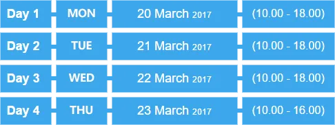 ARAB LAB 2017 dates