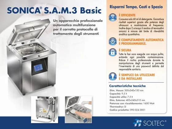 Nuova SONICA TRENDMATIC Basic ciclo rapido