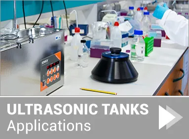 Ultrasonic tanks applications